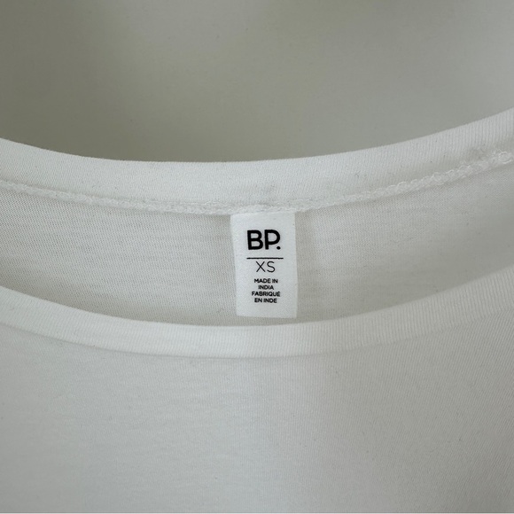 BP Nordstrom XS White Flowy Tee - Picture 7 of 8